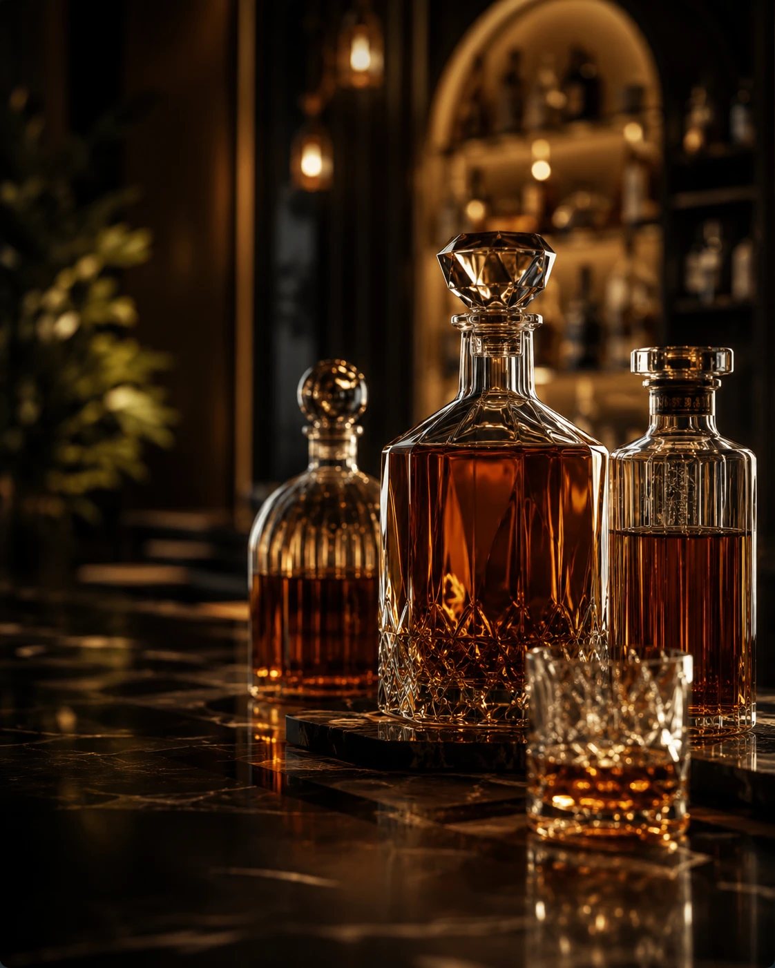 Premium Liquor Bottles