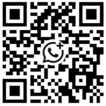 Scan Miland secondary WhatsApp QR code for glass bottle project support