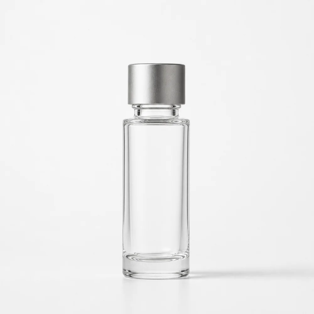 Cylindrical Reed Diffuser Bottle with cap and stopper - decoration view