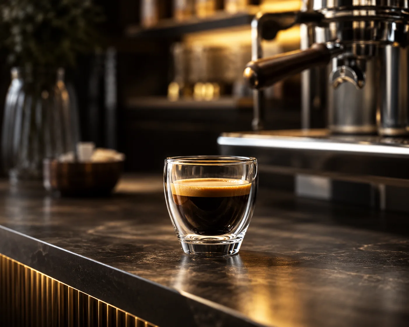Espresso Cup in a beverage service setting for espresso and specialty coffee service.