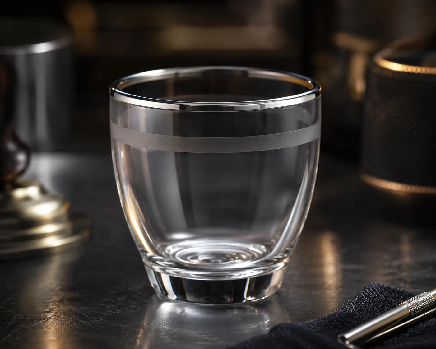 Espresso Cup in a coordinated hospitality table presentation.