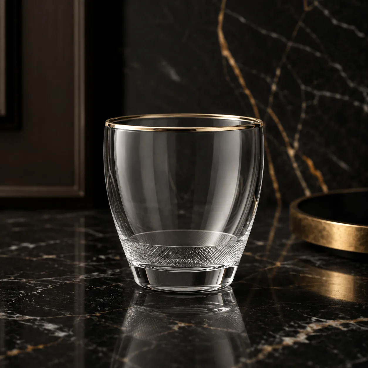 Detail view of Espresso Cup showing rim or base detail