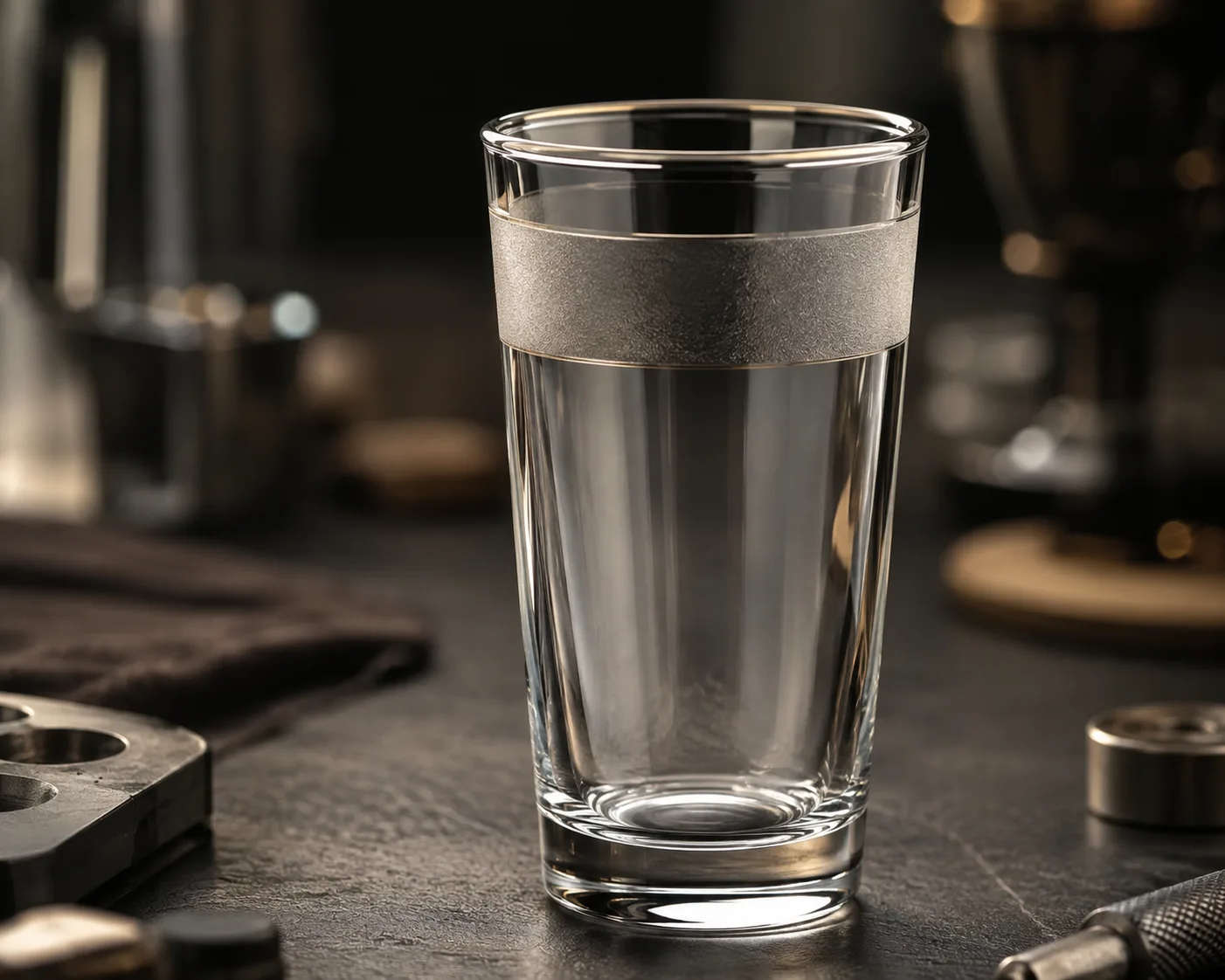 Juice Tumbler in a coordinated hospitality table presentation.
