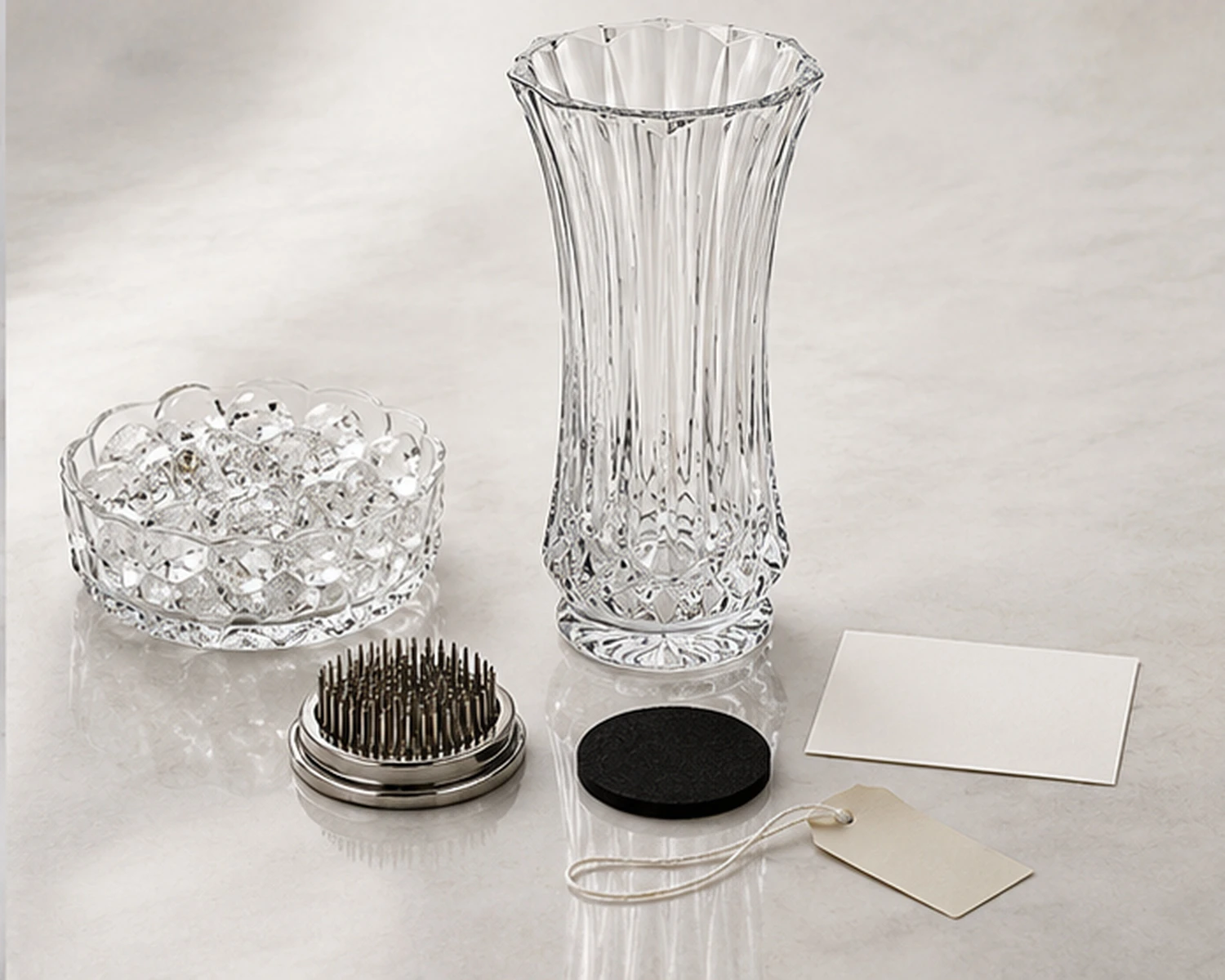 decorative use detail image of Crystal Decorative Glass Vase