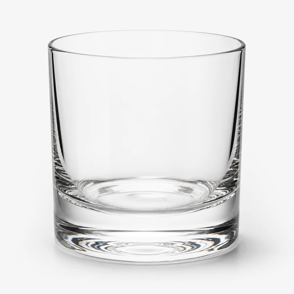 Crystal Clear Glass Tumbler in high-clarity crystal glass - packing view