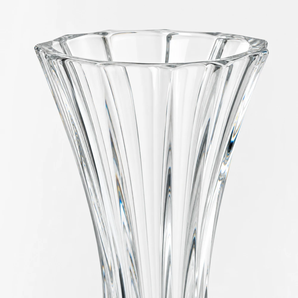 Crystal Decorative Glass Vase in high-clarity crystal glass - packing view