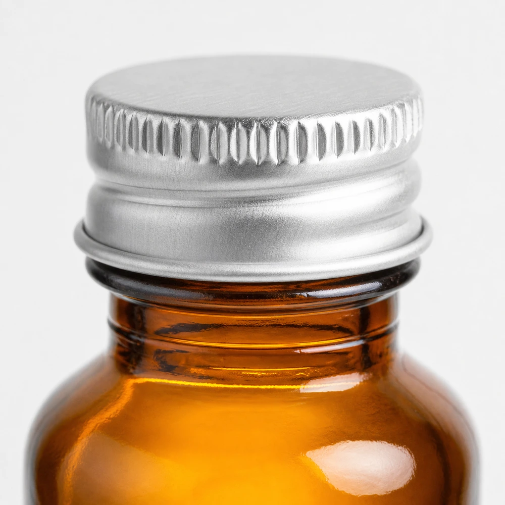 Essential Oil Aluminum Cap Bottle with closure for essential oil packaging - packing view