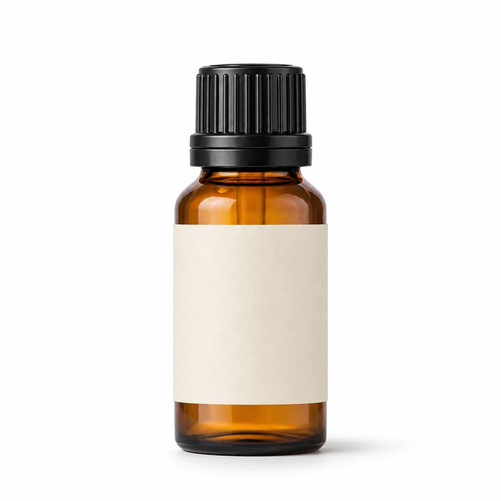 Essential Oil Blend Bottle with closure for essential oil packaging - front view