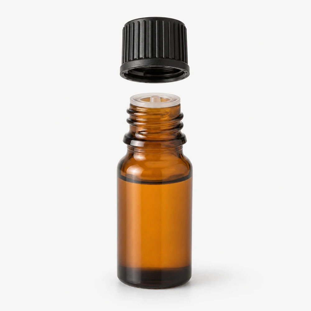 Essential Oil Insert Plug Bottle with closure for essential oil packaging - decoration view