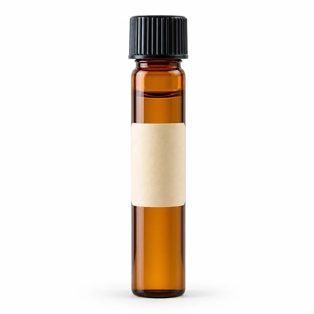 Essential Oil Sample Vial with closure for essential oil packaging - decoration view