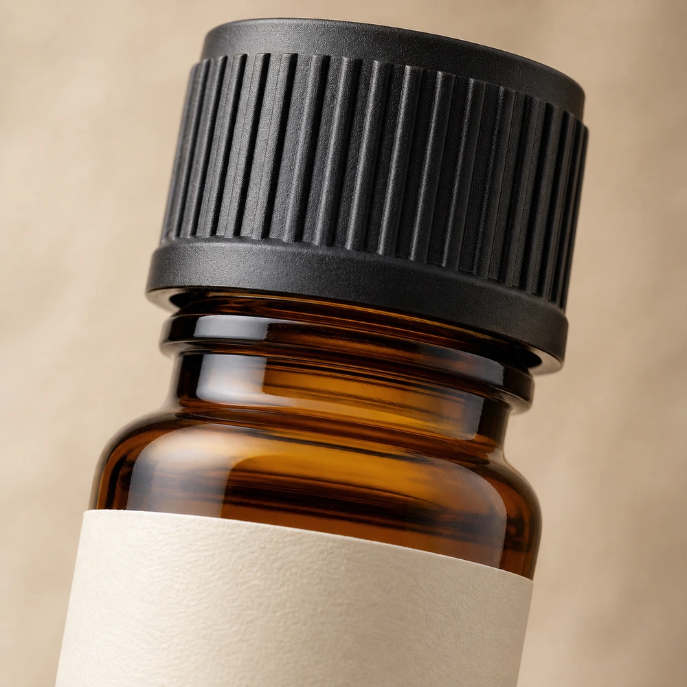 Essential Oil Travel Bottle with closure for essential oil packaging - packing view