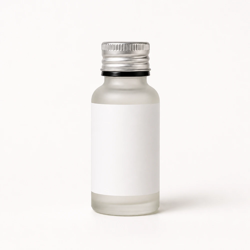 Frosted Essential Oil Bottle with closure for essential oil packaging - decoration view