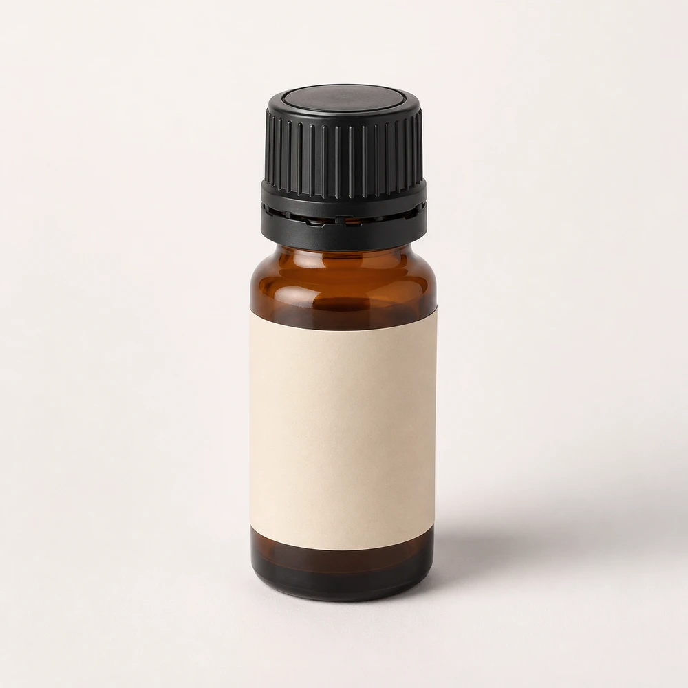 Tamper Evident Essential Oil Bottle with closure for essential oil packaging - closure detail