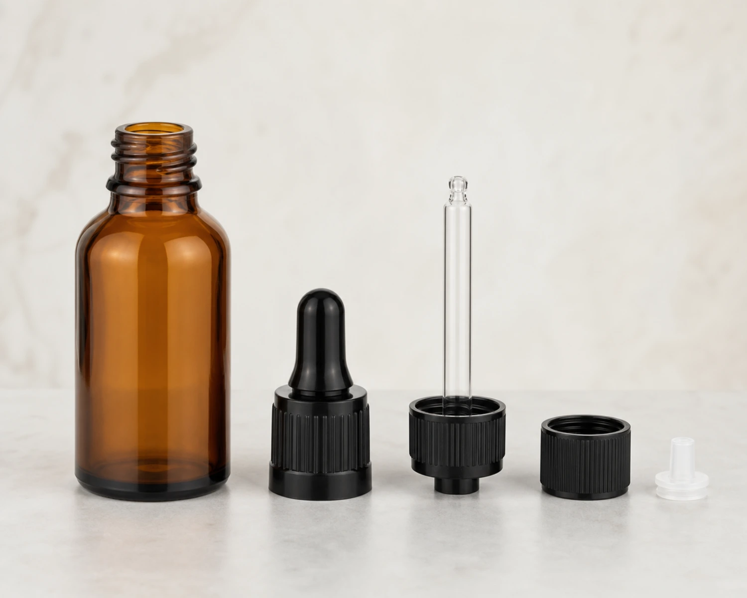 Aromatherapy Oil Bottle accessories and closure detail for aromatherapy oil bottle, aromatherapy glass bottle 10ml, wellness oil packaging