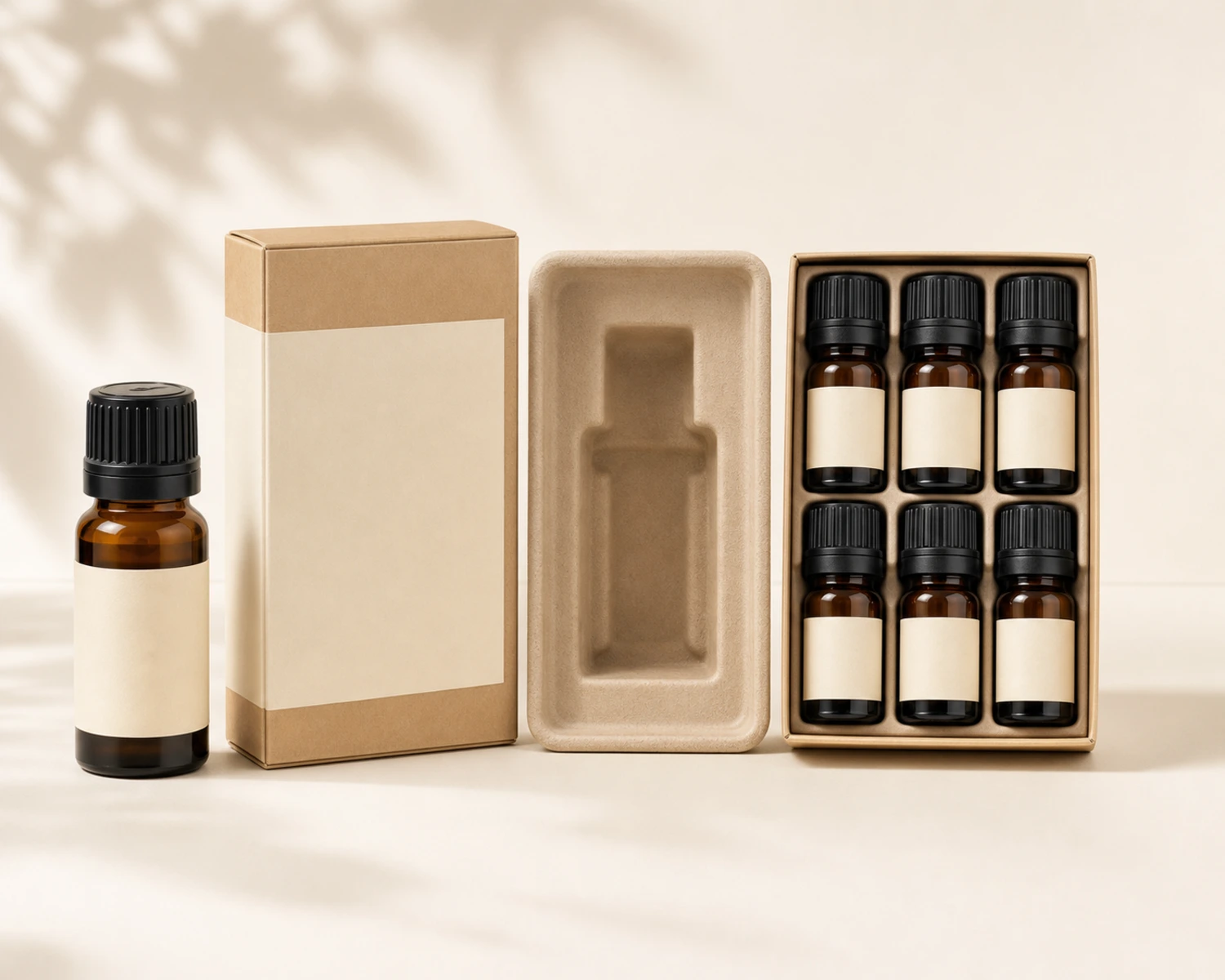 Essential Oil Blend Bottle box packaging presentation for essential oil blend bottle, custom blend oil bottle, 15ml essential oil blend bottle