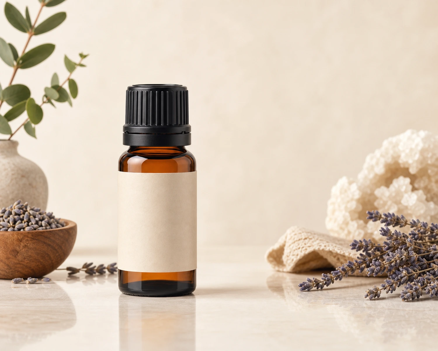 Essential Oil Blend Bottle finished product effect render for essential oil blend bottle, custom blend oil bottle, 15ml essential oil blend bottle