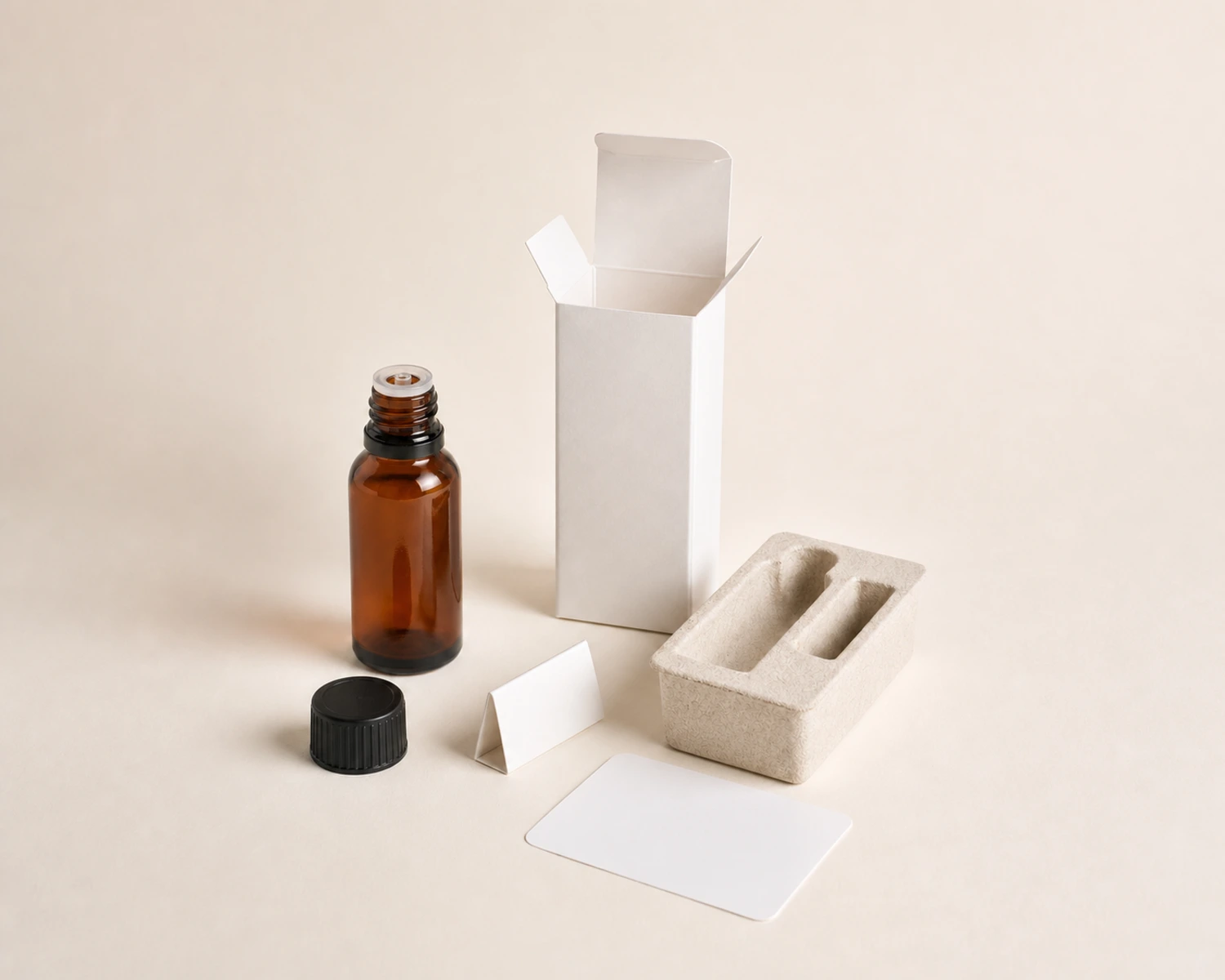 Essential Oil Pour Out Bottle box packaging presentation for essential oil pour out bottle, massage oil pourer bottle, 100ml oil glass bottle