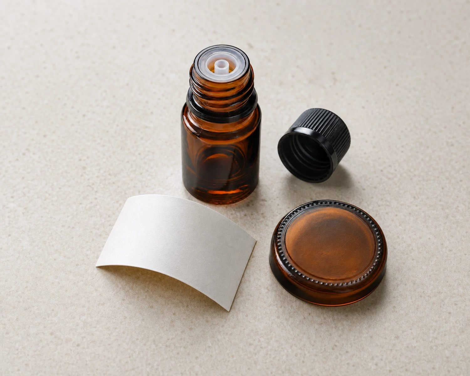 Essential Oil Pour Out Bottle craft and finish detail for essential oil pour out bottle, massage oil pourer bottle, 100ml oil glass bottle