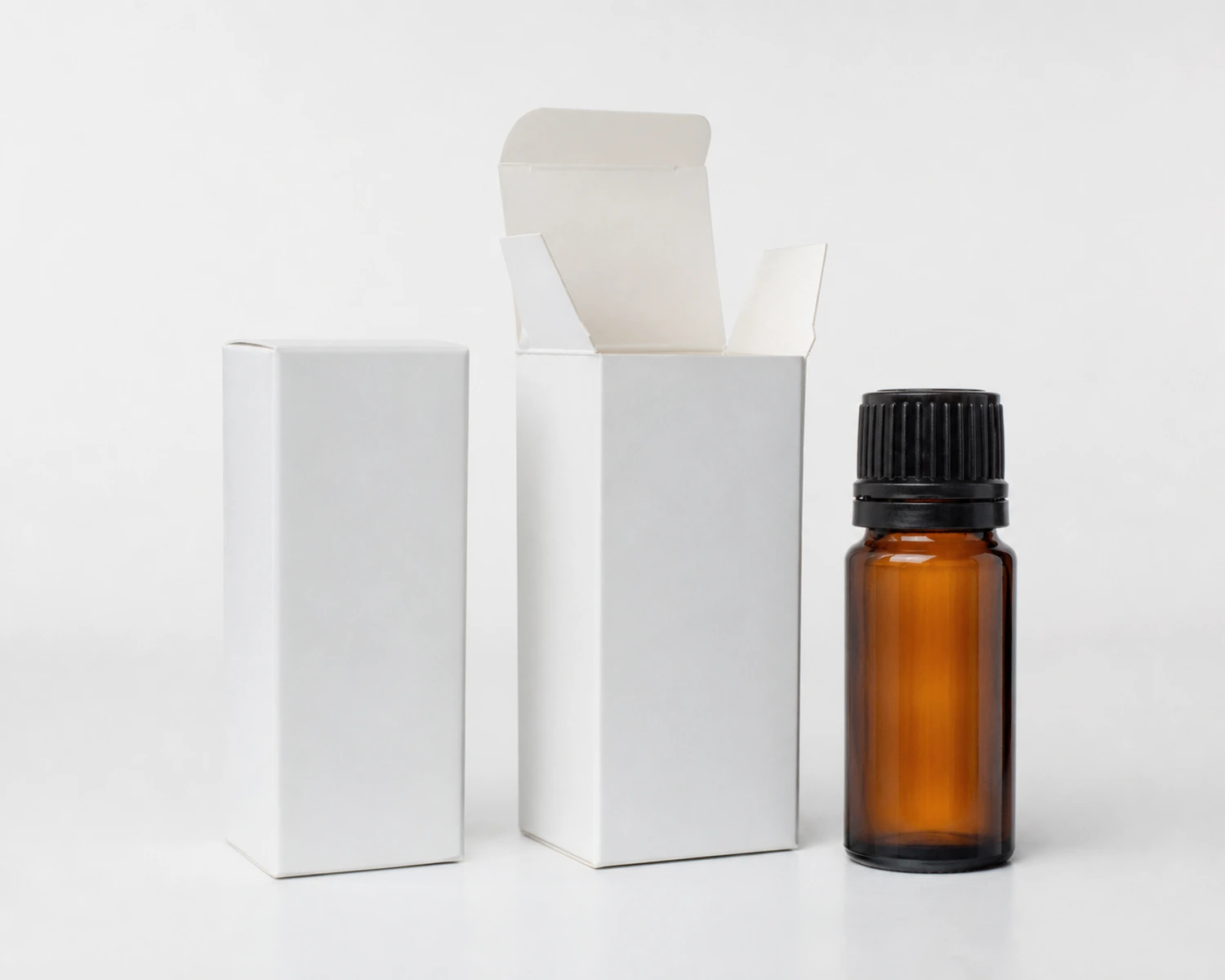 Essential Oil Screw Cap Bottle box packaging presentation for essential oil screw cap bottle, amber screw cap bottle 30ml, glass bottle with screw cap