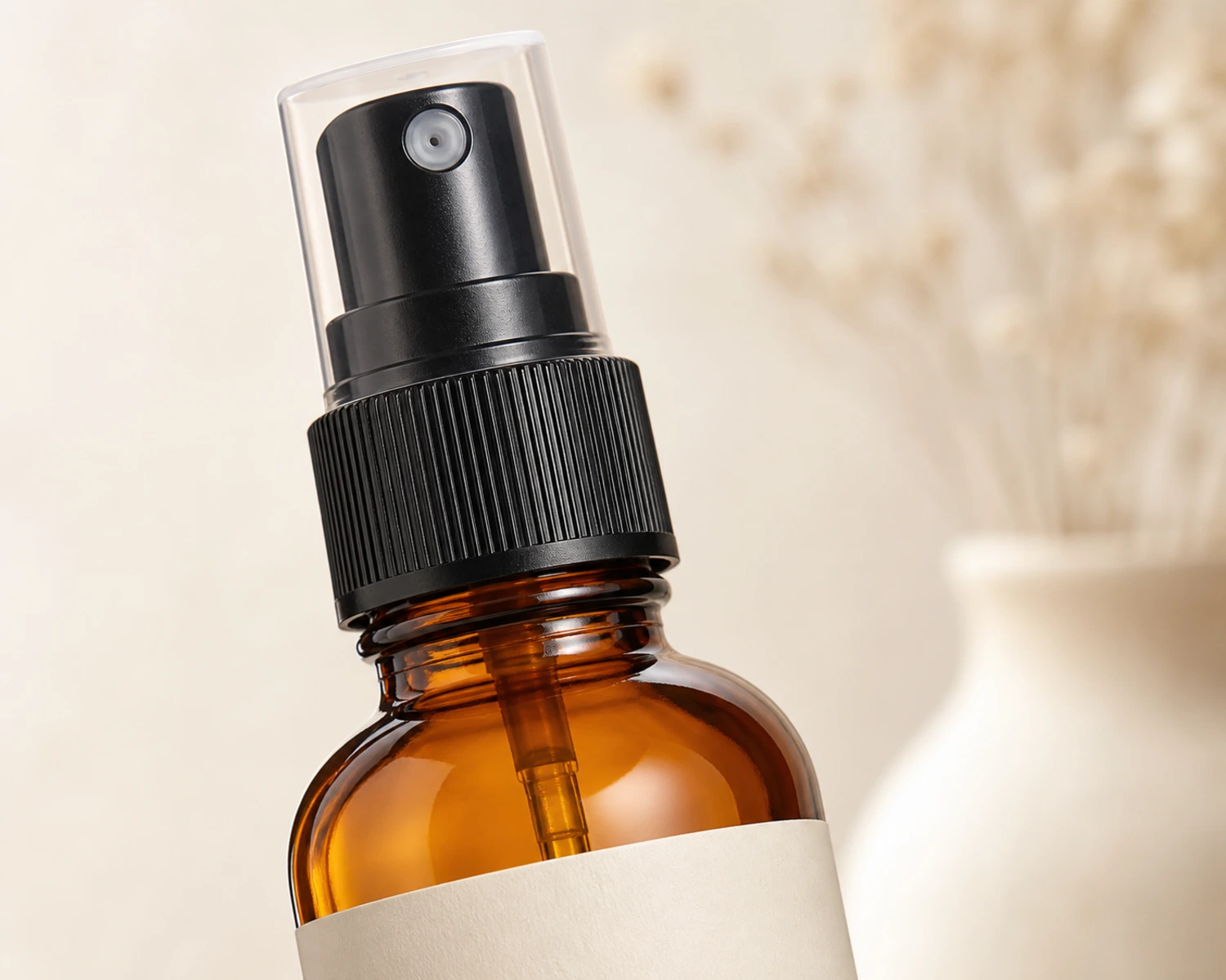 Essential Oil Spray Bottle craft and finish detail for essential oil spray bottle, amber glass spray bottle 30ml, aromatherapy mist bottle