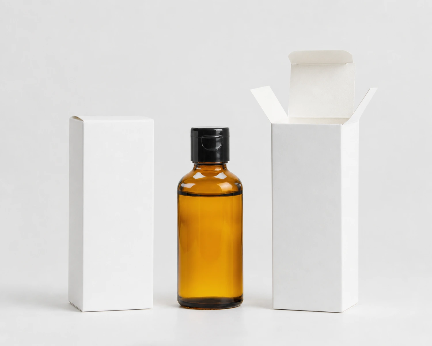 Massage Oil Glass Bottle box packaging presentation for massage oil glass bottle, 100ml massage oil bottle, 250ml amber oil bottle