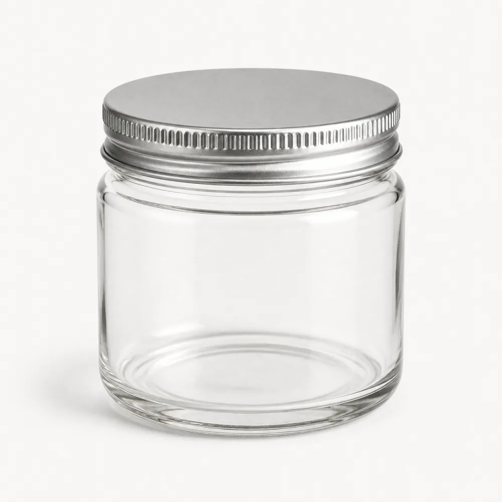 Jam Glass Jar with Twist-Off Lid | Sauce Jar Packaging - closure detail