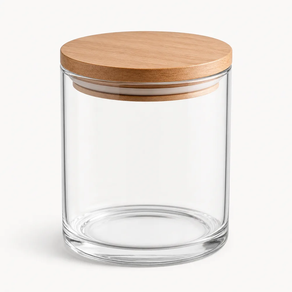 Sealed Glass Storage Jar with Lid | Glass Food Storage Jar - closure detail