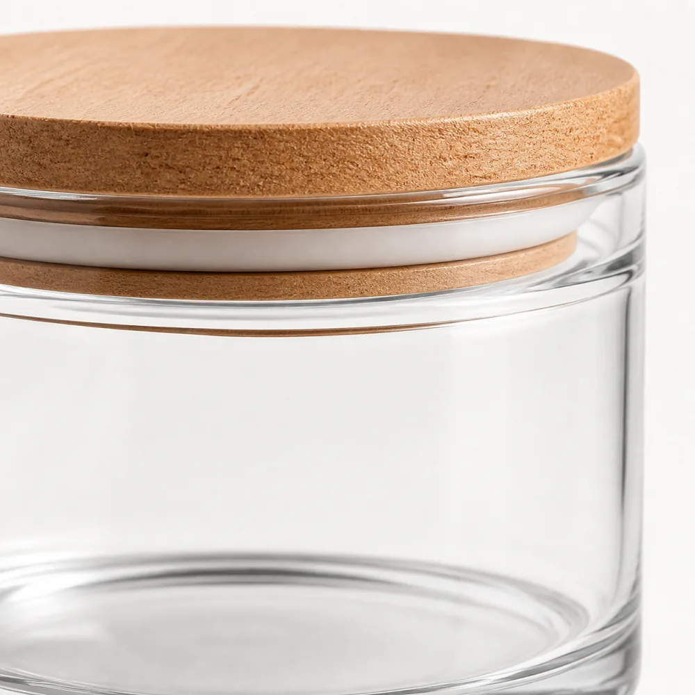 Sealed Glass Storage Jar with Lid | Glass Food Storage Jar - packing view