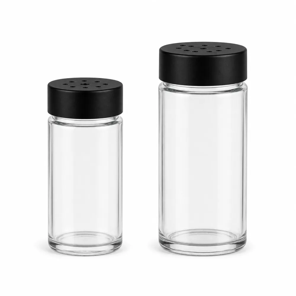 Spice Glass Jar with Shaker Cap | Glass Spice Jars - decoration view