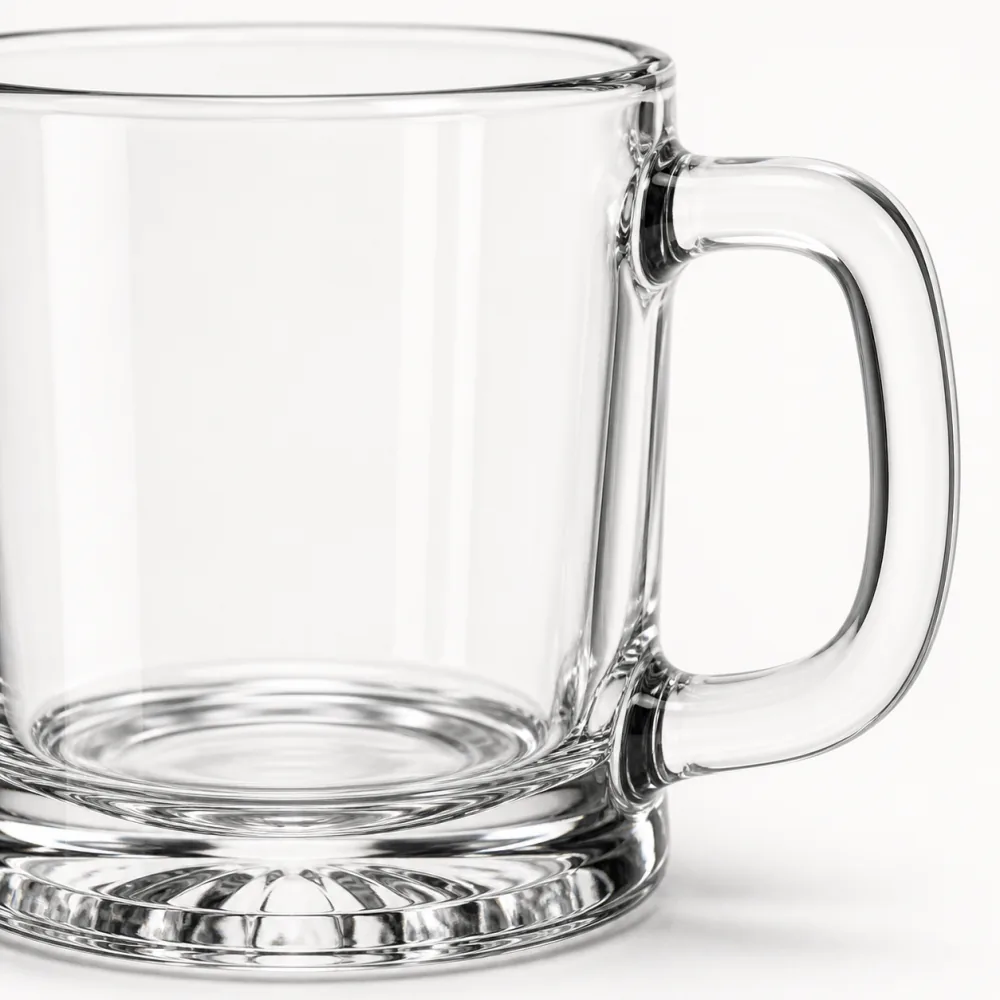 Beer Glass Mug with smooth rim and stable base - packing view