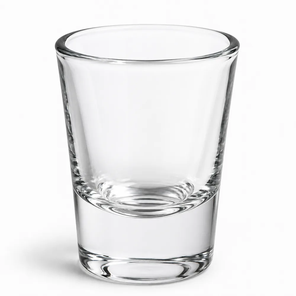 Shot Glass with smooth rim and stable base - packing view