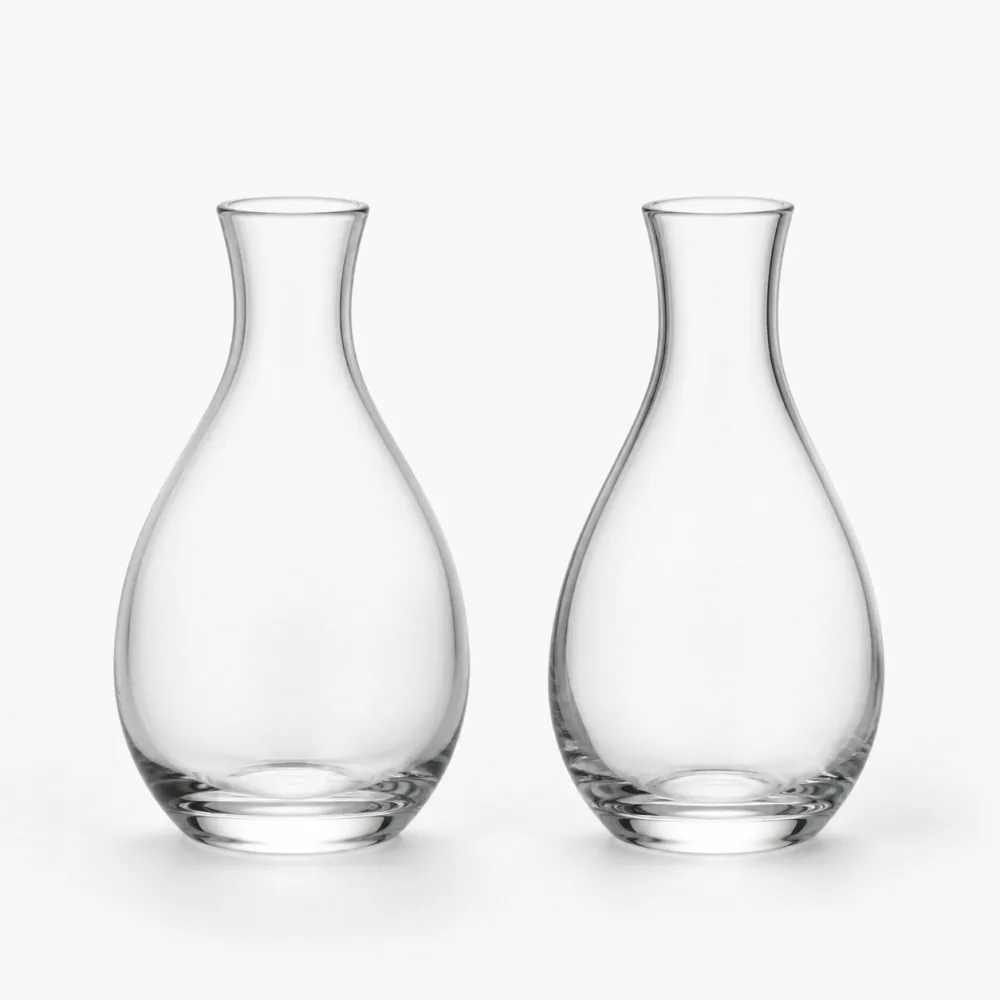 Bud Glass Vase for flower and home decor display - decoration view