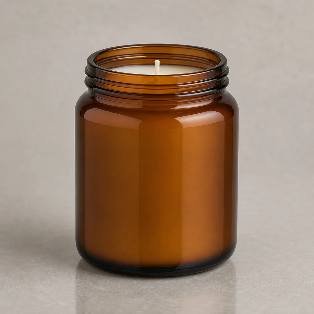 Apothecary Candle Jar for candle and home fragrance packaging - decoration view
