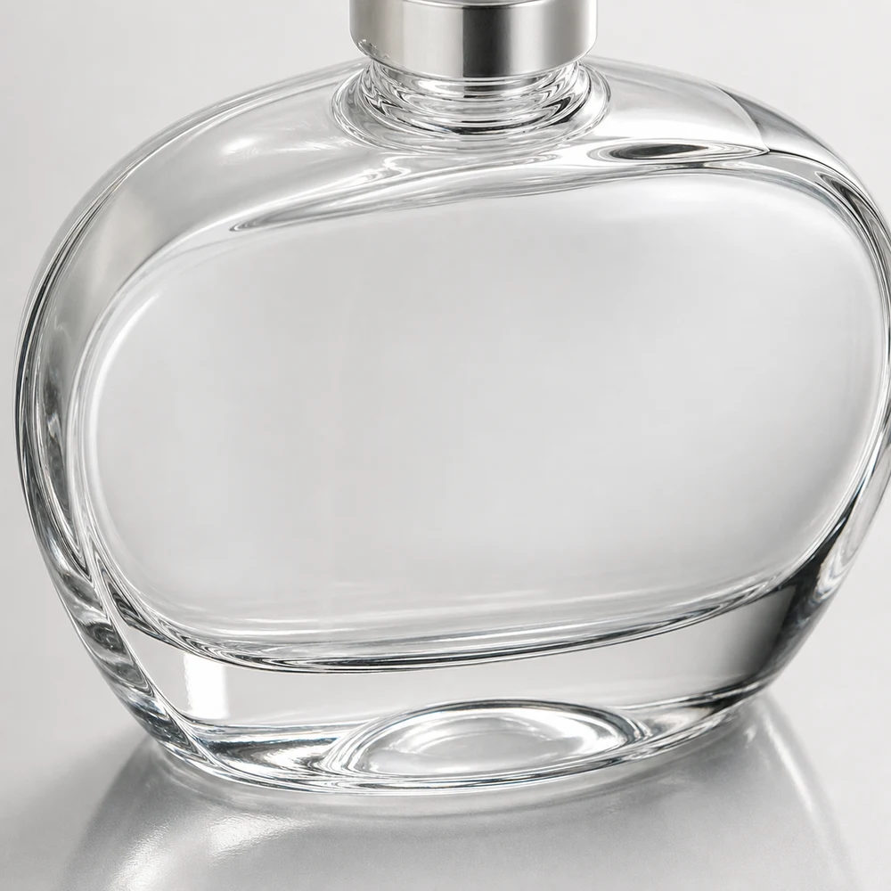 Oval Reed Diffuser Bottle with cap and stopper - packing view