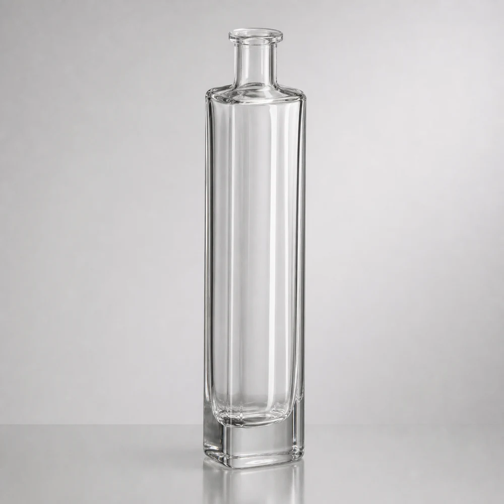 Tall Slim Reed Diffuser Bottle with cap and stopper - closure detail
