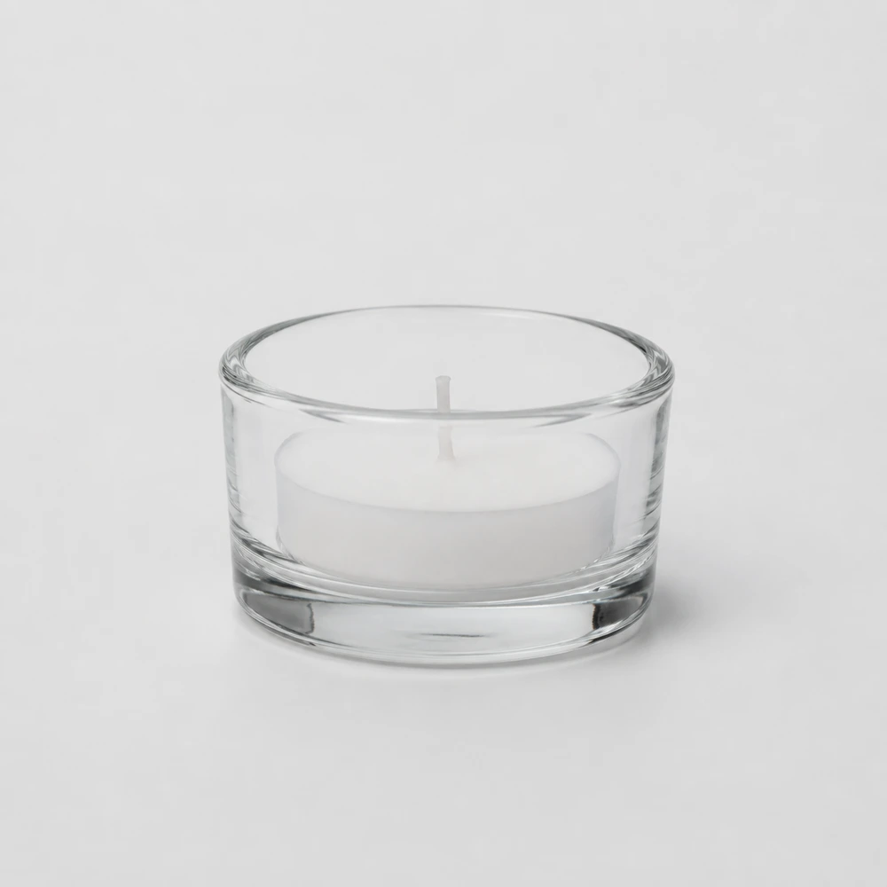 Tealight Candle Holder for candle and home fragrance packaging - front view