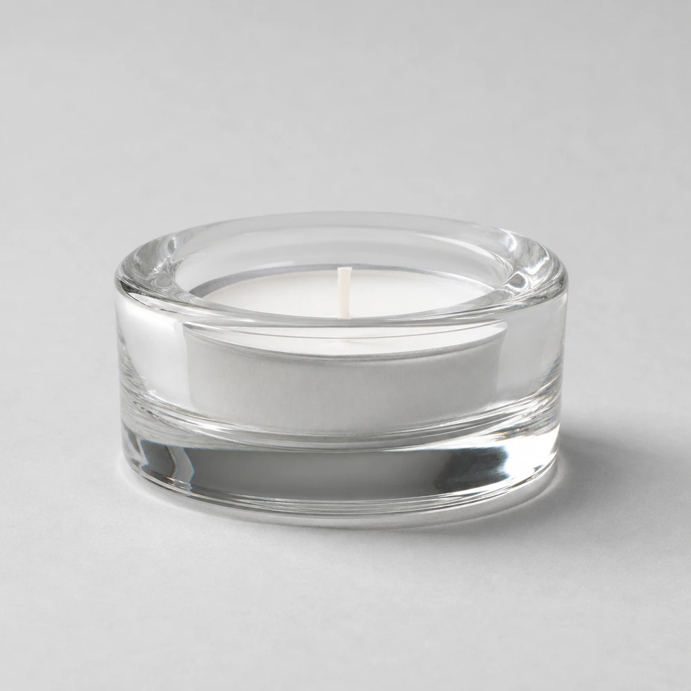 Tealight Candle Holder for candle and home fragrance packaging - closure detail