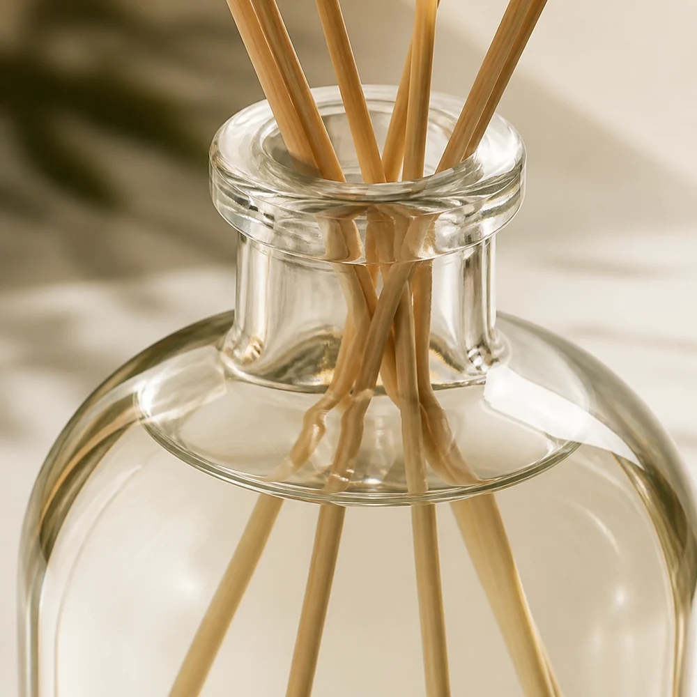 Vase Reed Diffuser Bottle with cap and stopper - packing view