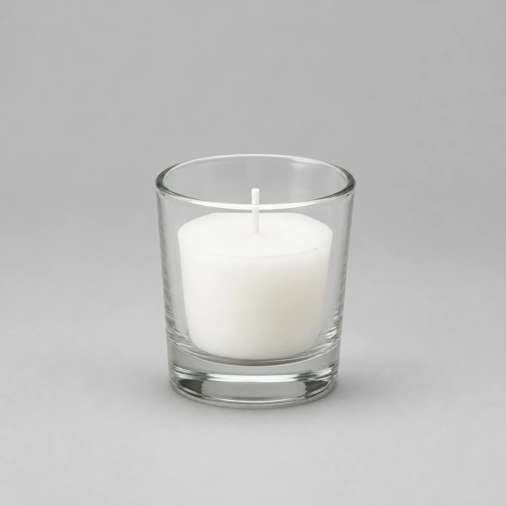 Votive Candle Holder for candle and home fragrance packaging - front view